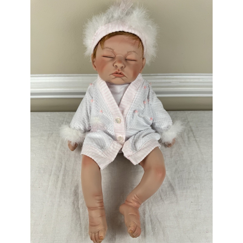 Kimberli H Durden Reborn Baby Doll AEL 2005 Red Hair Ginger Pouty Face 6861 - Picture 2 of 6